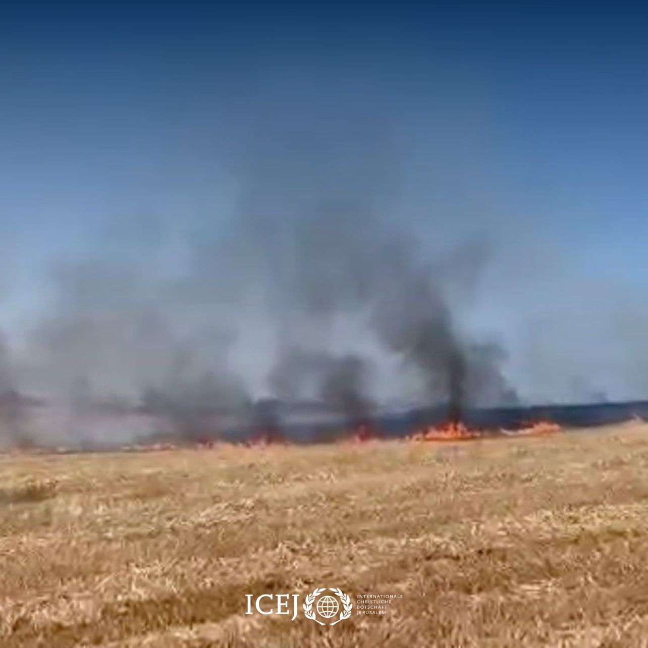 ICEJ HEADER brand_in_suedisrael_ol_15.06.2021_quadrat