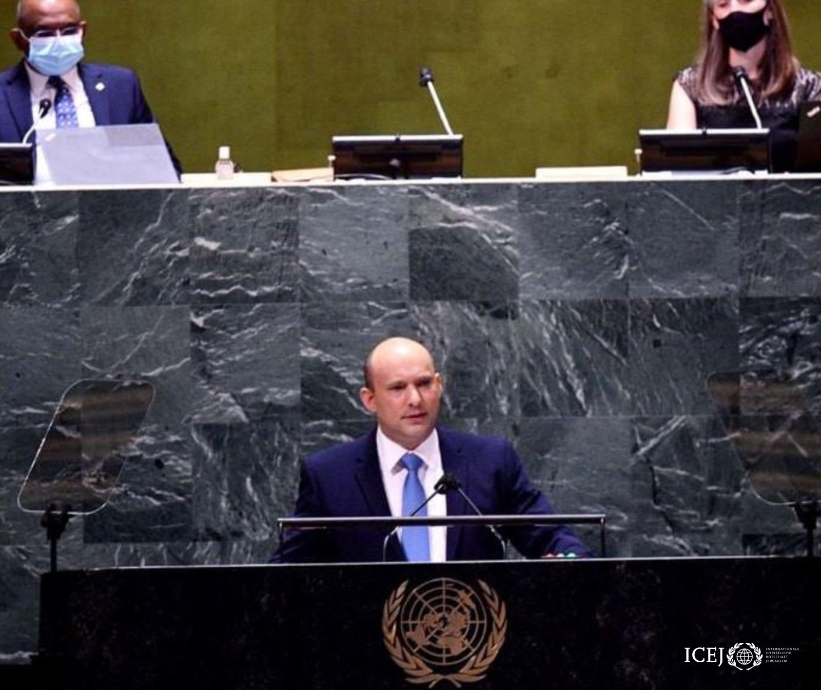 bennett spricht vor un vollversammlung avi ohayon gpo