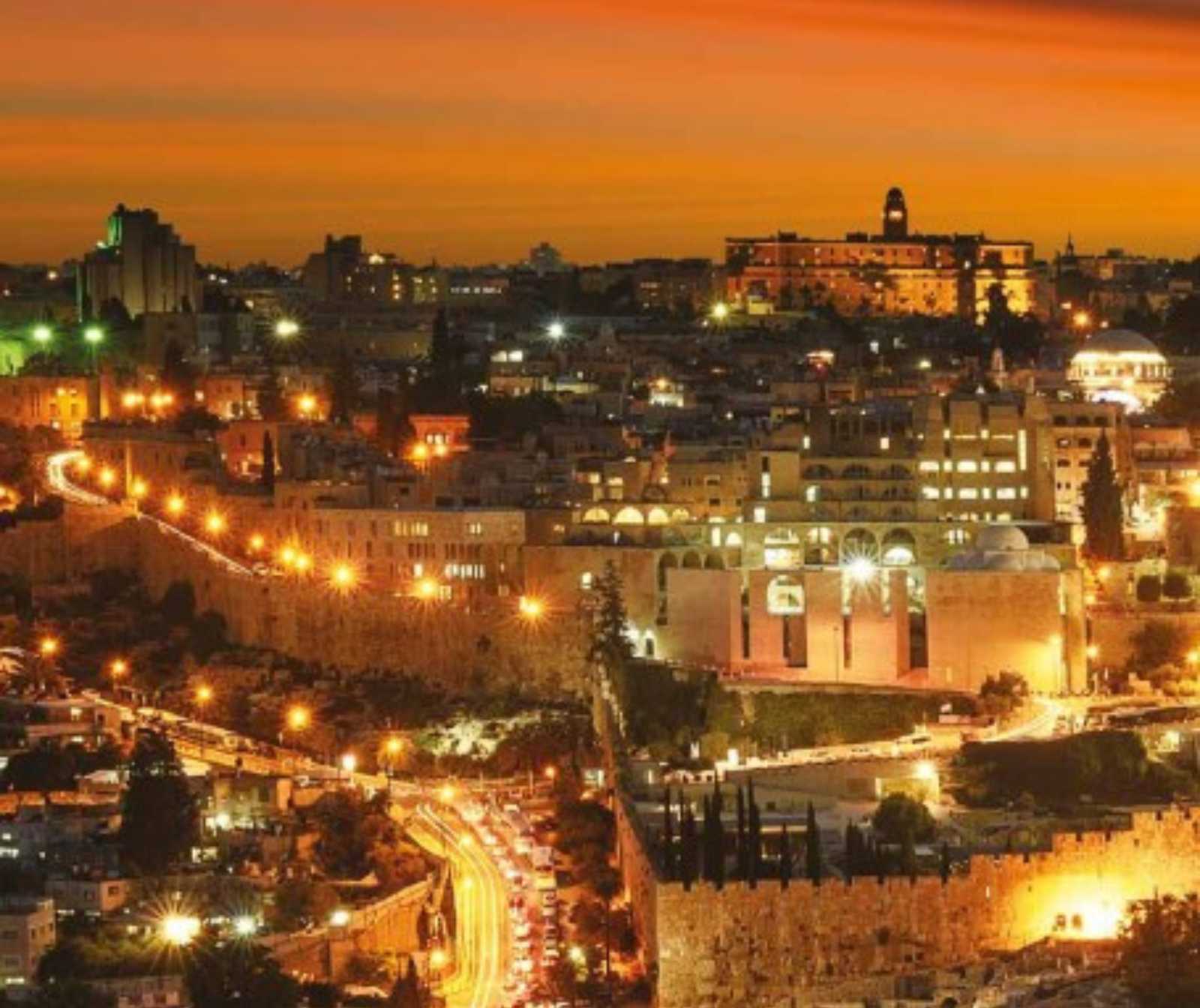 Auf Israels Seite - Gottes Ruf an Kirchen und Gemeinden - Jerusalem bei nacht