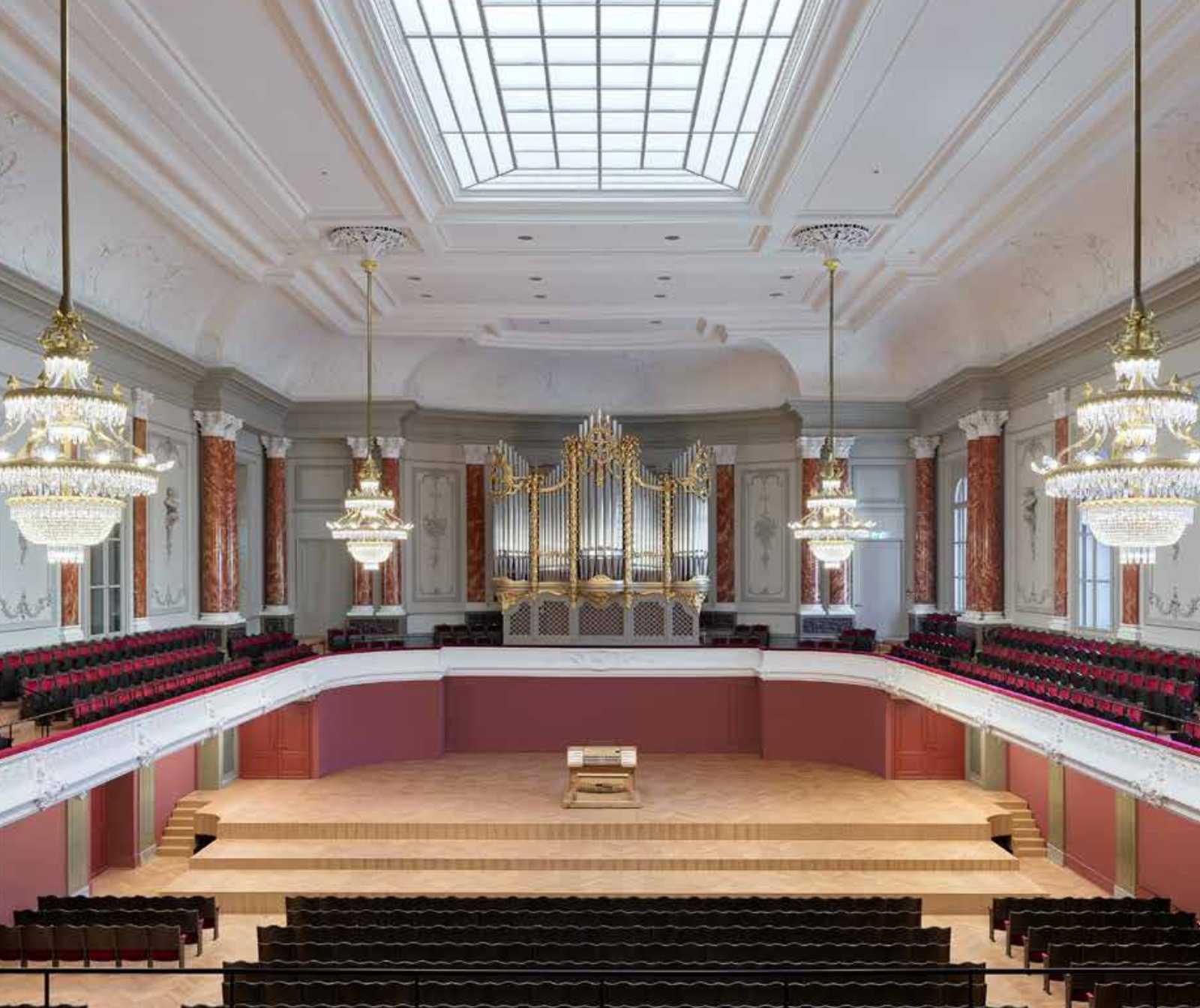 Kampf u. Segen des Zionismus - Ansicht des Stadtcasinis Basel