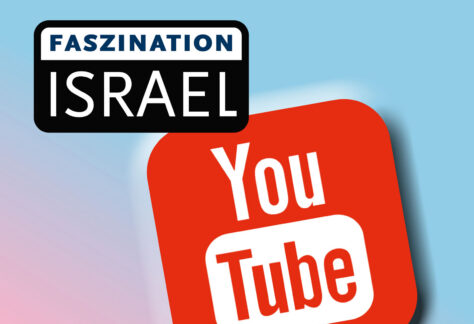 Banner Social Media Faszination Israel und YouTube