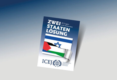 Cover Booklet Zweistaatenlösung