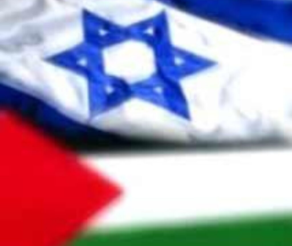 Israel-Palästina Flagge